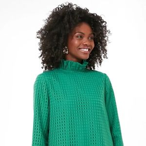 Tuckernuck Emerald Green Burnout Daphne Dress